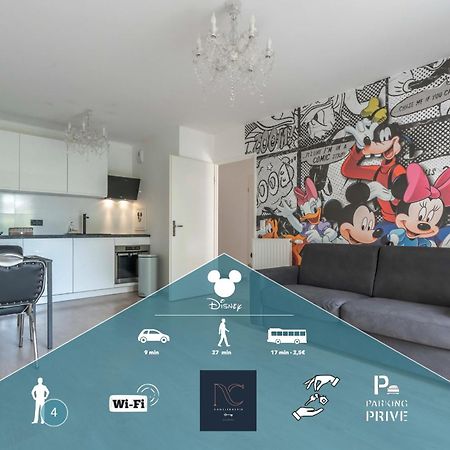 Disneyland-Paris 4Pers,Wifi, Parking Chessy  Zewnętrze zdjęcie